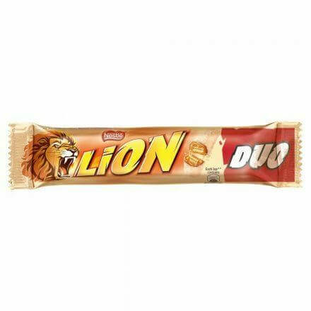 Nestle Lion White Duo Bar  HEAT SENSITIVE ITEM. PLEASE ADD ITEM 122942 TO THE ORDER TO TRY TO PROTECT CHOCOLATES FROM HEAT DAMAGE. (CASE OF 30 x 60g)