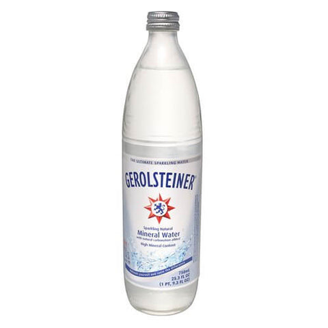 Gerolsteiner Sparkling Natural Mineral Water (CASE OF 15 x 750ml)