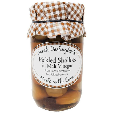 Mrs Darlingtons Pickled Shallots In Malt Vinegar (CASE OF 6 x 450g)