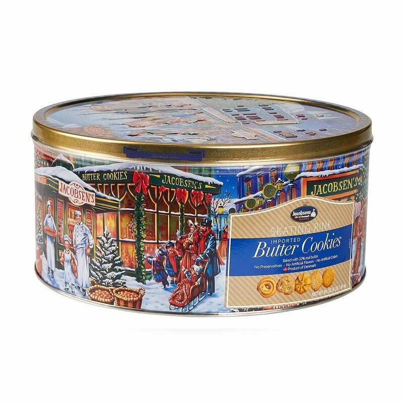 Jacobsens Danish Butter Cookie Tin (CASE OF 12 x 454g)