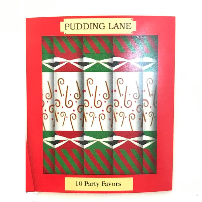 Pudding Lane Candy Cane Stripes Cracker (10 X 11") (CASE OF 12 x 500g)