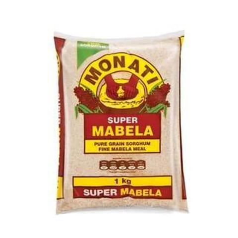Monati Super Mabela - Puregrain Sorghum (Fine) (CASE OF 20 x 1kg)
