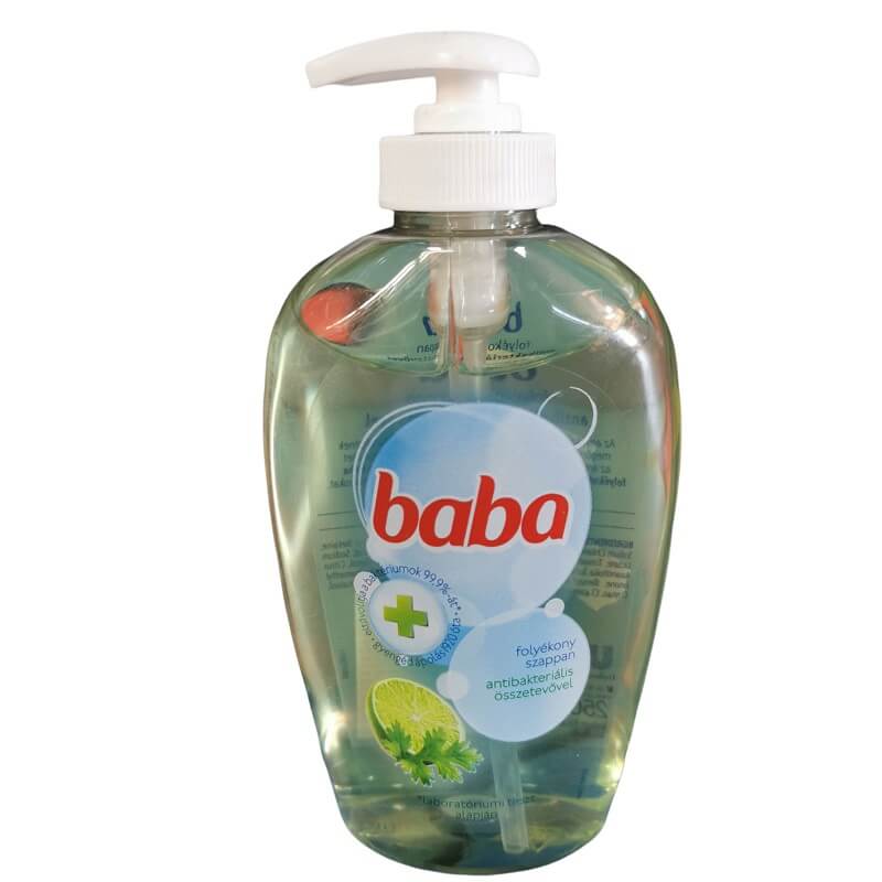 BABA Antibacterial Liquid Soap (CASE OF 6 x 250ml)