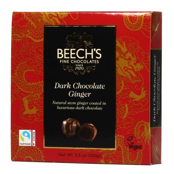 Beechs Dark Chocolate Ginger (CASE OF 12 x 100g)