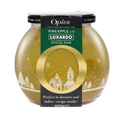 Opies Pineapple Luxardo in Spiced Rum (CASE OF 6 x 460g)