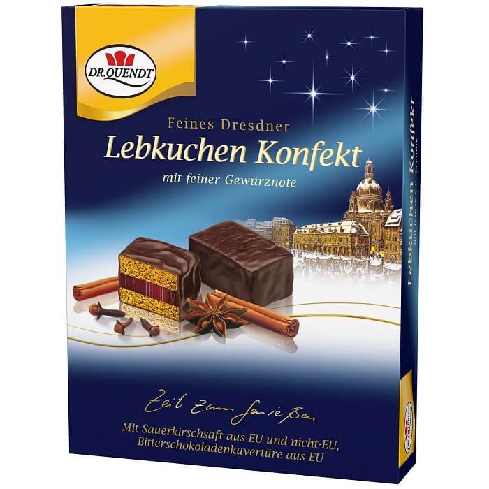 Dr Quendt Lebkuchen Konfekt (CASE OF 15 x 130g)