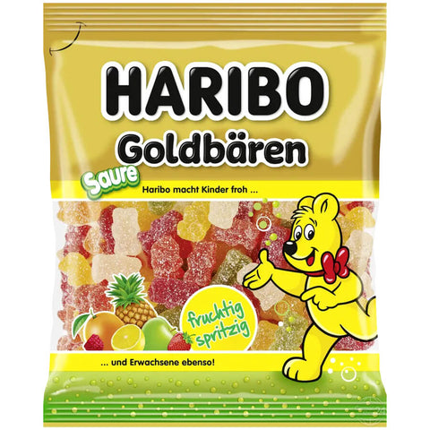 Haribo Sour Gold Bears (CASE OF 32 x 175g)