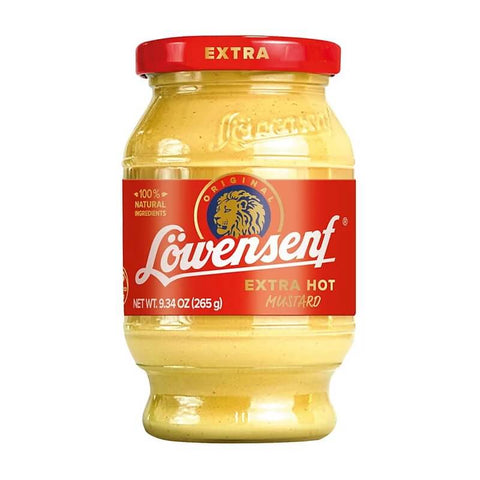 Loewensenf Extra Hot Mustard (CASE OF 12 x 250ml)