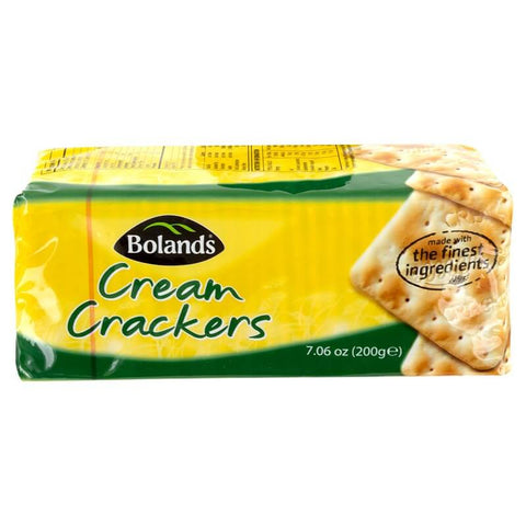 Bolands Cream Crackers (CASE OF 24 x 200g)
