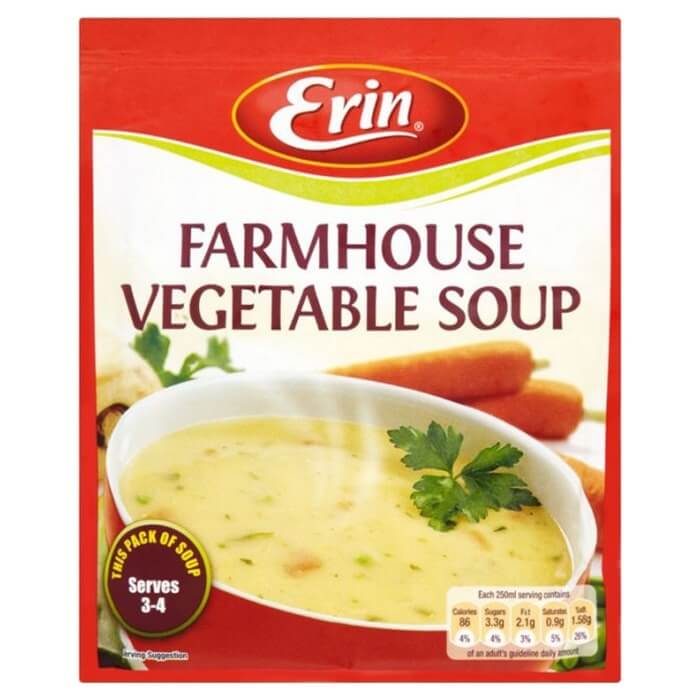 Erin Farmhouse Vegetable Soup (CASE OF 30 x 75g)