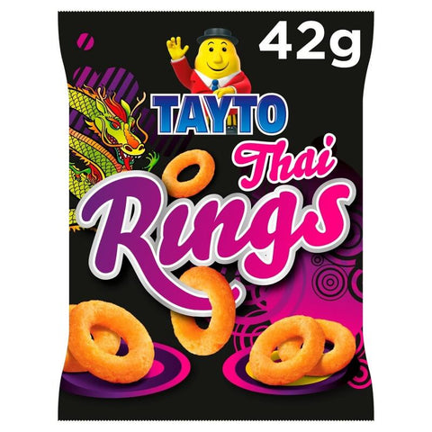 Tayto Thai Rings (CASE OF 32 x 42g)