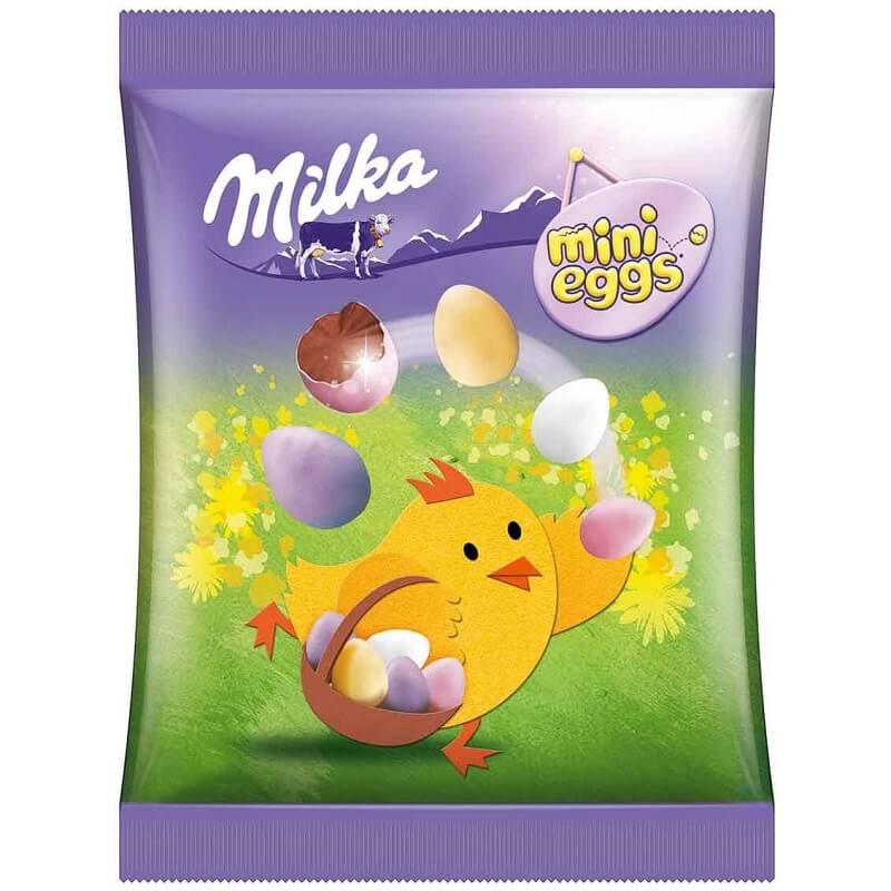 Milka Mini Eggs (CASE OF 32 x 100g)
