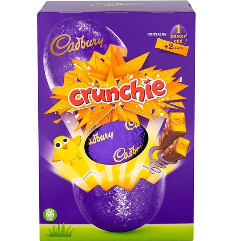 Cadbury Easter Egg Crunchie (CASE OF 6 x 190g)