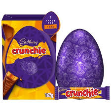 Cadbury Easter Egg Crunchie (CASE OF 6 x 167g)
