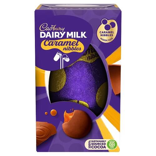Cadbury Dairy Milk Caramel Nibbles Egg (CASE OF 12 x 96g)