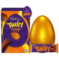 Cadbury Dairy Milk Twirl Orange Egg (CASE OF 6 x 193g)