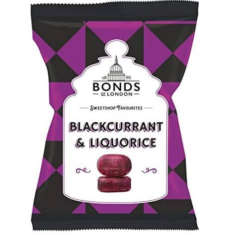 Bonds Blackcurrant and Liquorice (CASE OF 12 x 120g)