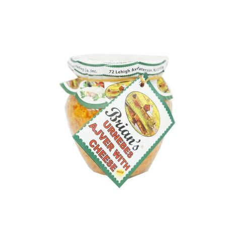 Brians Urnebes Mild Ajvar with Cheese (CASE OF 9 x 550g)