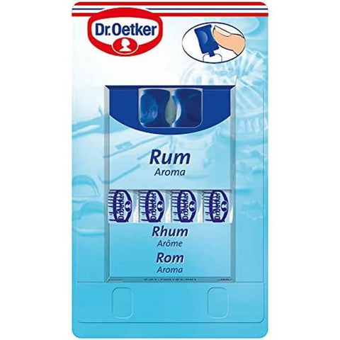 Dr Oetker Rum Aroma 4-Pack (CASE OF 16 x 8ml)