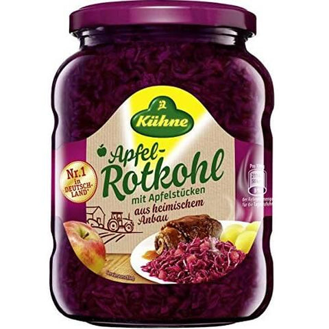 Kuehne Red Cabbage with Apple (CASE OF 12 x 680g)