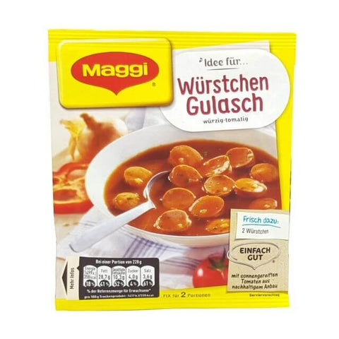 Maggi  Fix Sausage Goulash 22 Pieces (CASE OF 22 x 30g)