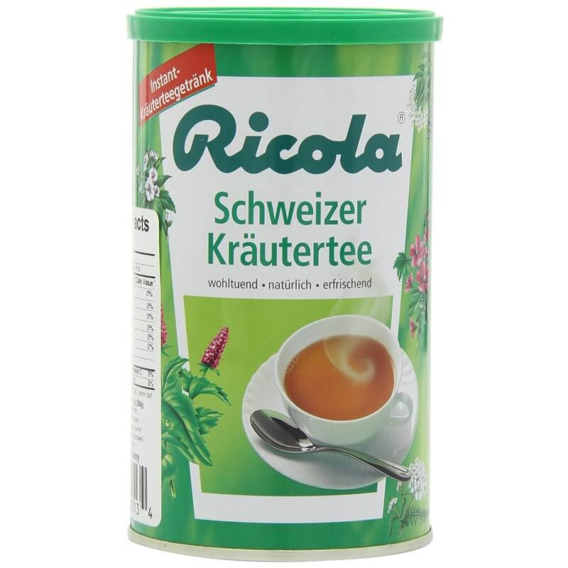 Ricola Swiss Herb Tea (CASE OF 12 x 200g)