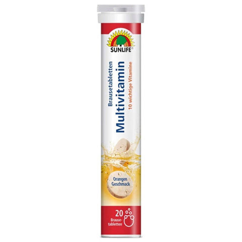 Sunlife Multivitamin Orange Flavored Tablets (CASE OF 12 x 86g)