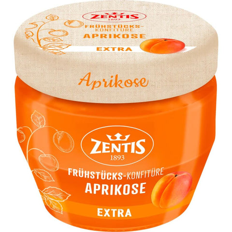 Zentis Extra Apricot Preserves (CASE OF 10 x 230g)