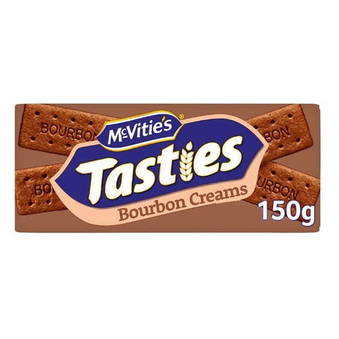 McVities Tasties Bourbon Creams (CASE OF 12 x 150g)