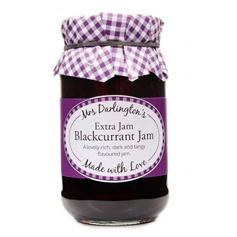 Mrs Darlington Blackcurrent Jam (CASE OF 6 x 340g)