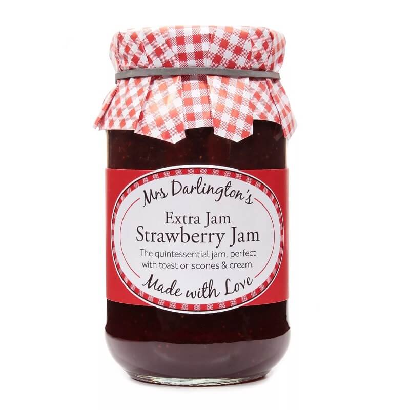 Mrs Darlington Strawberry Jam (CASE OF 6 x 340g)