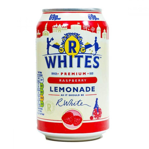 R Whites Raspberry Lemonade (CASE OF 24 x 330ml)