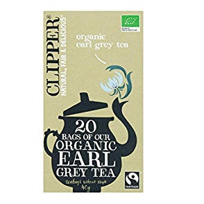 Clipper Organic Earl Grey Tea (20) (CASE OF 6 x 40g)