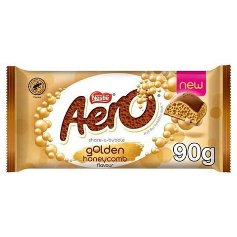 Nestle Aero Giant Honeycomb (HEAT SENSITIVE ITEM - PLEASE ADD A THERMAL BOX TO YOUR ORDER TO PROTECT YOUR ITEMS (CASE OF 15 x 90g)