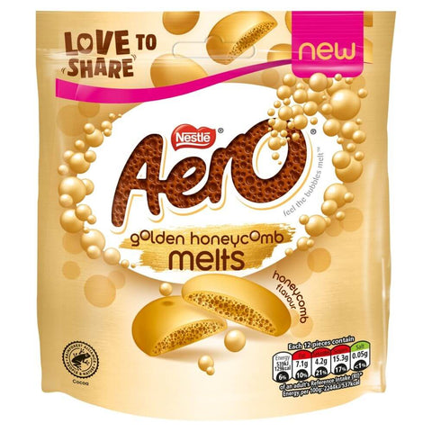Nestle Melts Honeycomb (HEAT SENSITIVE ITEM - PLEASE ADD A THERMAL BOX TO YOUR ORDER TO PROTECT YOUR ITEMS (CASE OF 8 x 86g)