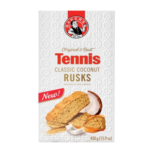 Bakers Tennis Rusks (Kosher) (CASE OF 12 x 450g)