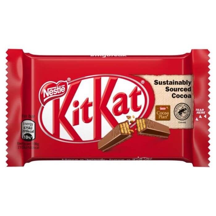 Nestle Kit Kat 4 Finger Milk Chocolate (CASE OF 24 x 41.5g)