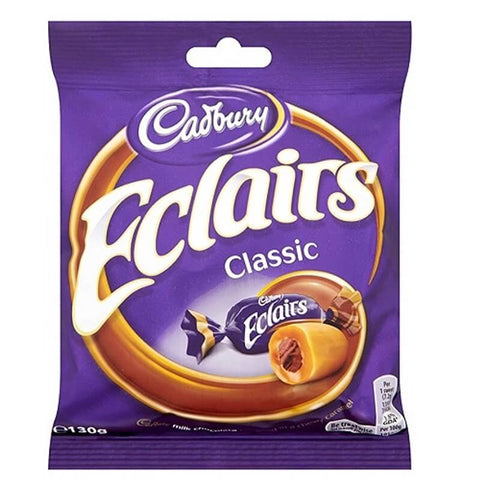 Cadbury Chocolate Eclairs (CASE OF 12 x 130g)