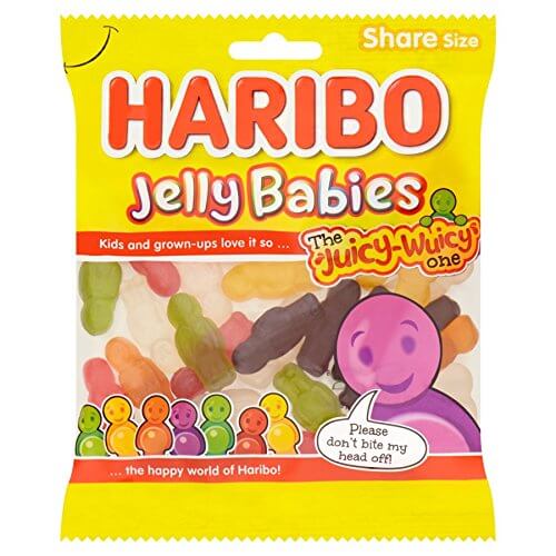 Haribo Jelly Babies (CASE OF 12 x 140g)