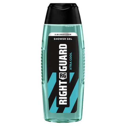 Right Guard 2 in 1 Shower Gel Xtra Cool (CASE OF 6 x 250g)