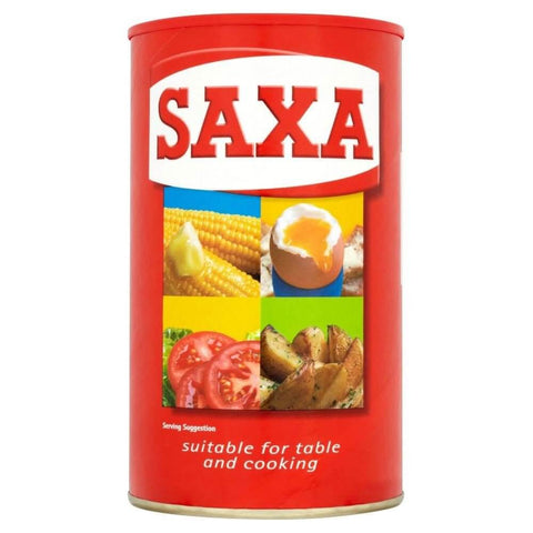 Saxa Table Salt Drum (CASE OF 12 x 750g)