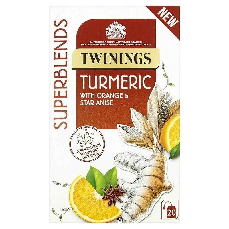 Twinings Blends Turmeric (CASE OF 4 x 20g)