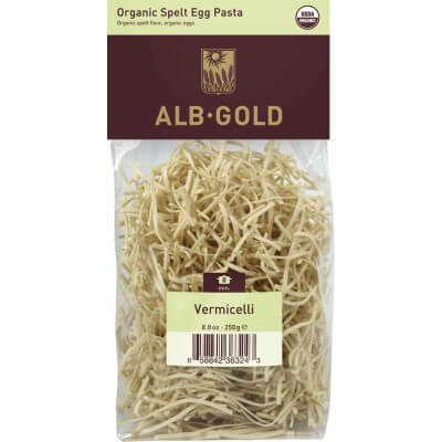 Alb-Gold Thin Soup Organic Spelt Noodles (CASE OF 12 x 250g)