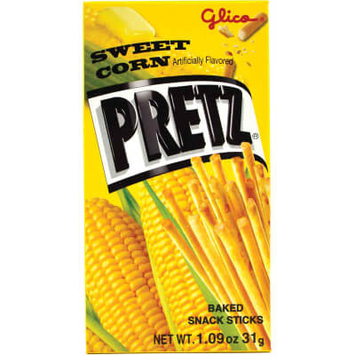 Glico Pocky Sweet Corn Pretzel Pocky Sticks (CASE OF 10 x 31g)