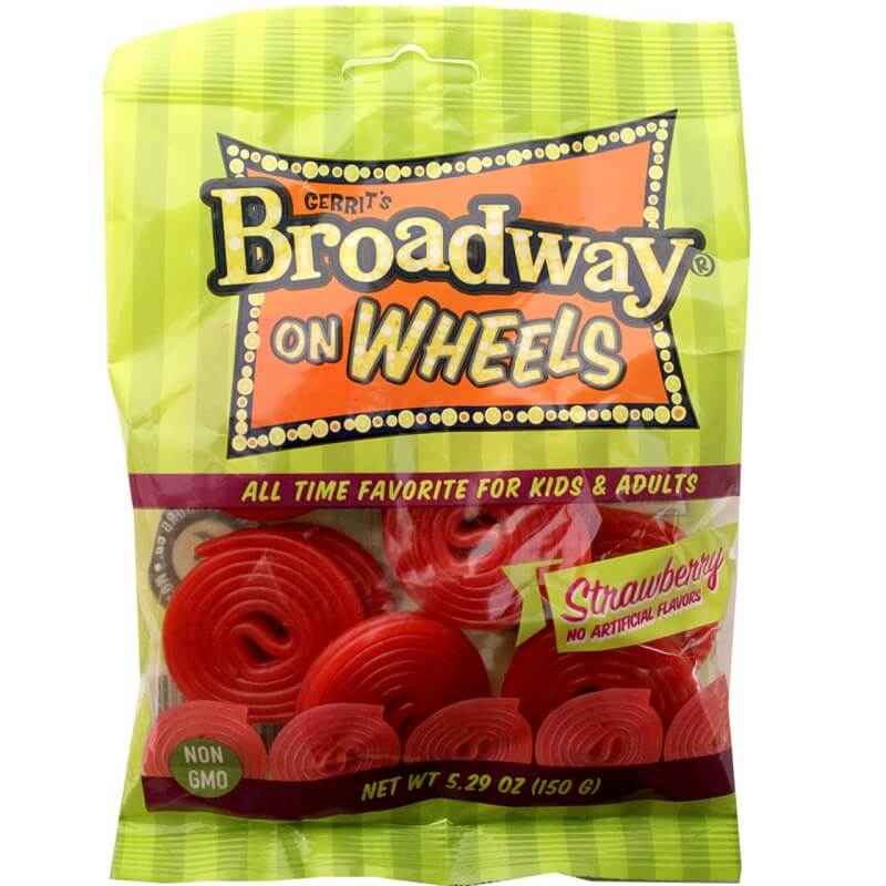 Gustafs Red Licorice Wheels (CASE OF 12 x 150g)