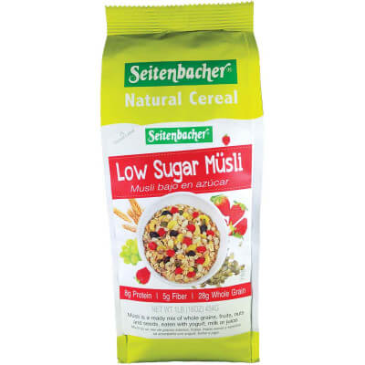 Seitenbacher Low Sugar Muesli Bag (CASE OF 6 x 454g)