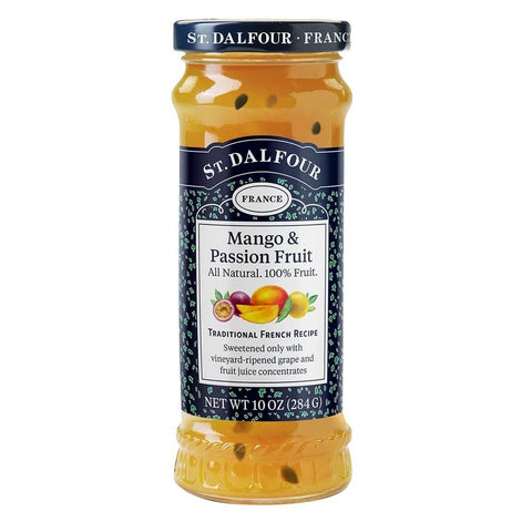 St Dalfour Mango and Passion Preserve In Jar (CASE OF 6 x 284g)