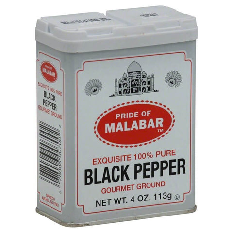 Szeged Malabar Black Pepper in A Tin (CASE OF 12 x 113g)