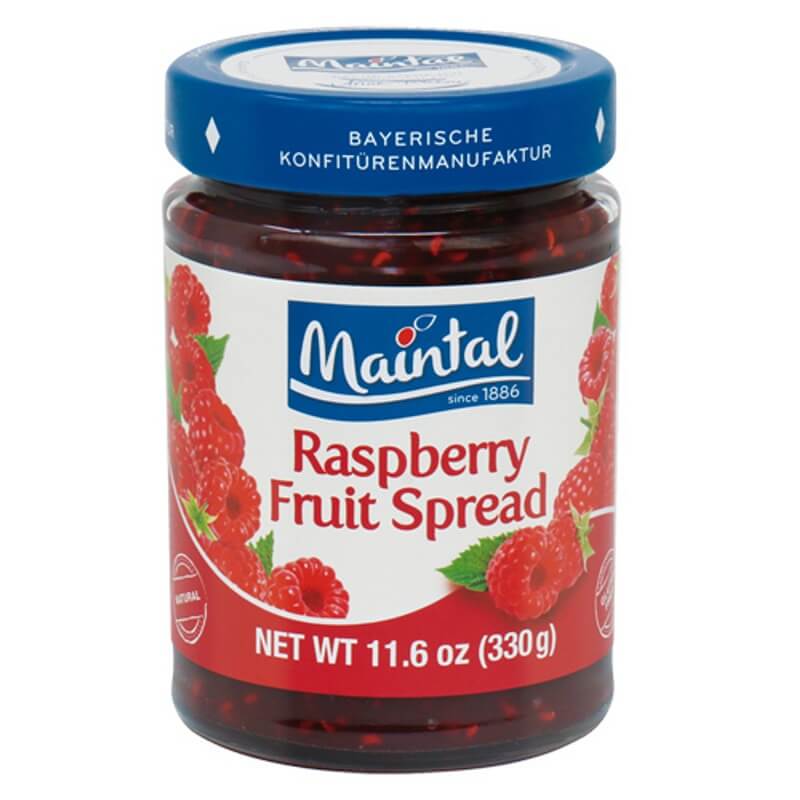 Maintal Raspberry Fruit Spread (CASE OF 10 x 330g)