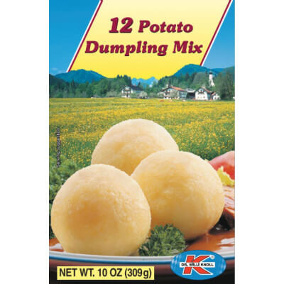 Dr Willi Knoll Potato Dumplings Mix, Makes 12 Dumplings (CASE OF 9 x 309g)
